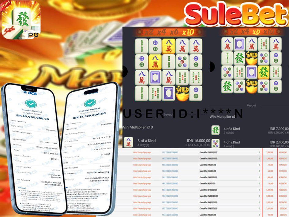SULEBET – JACKPOT Mahjong Ways Rp.54.529.000.,- LUNAS !!!