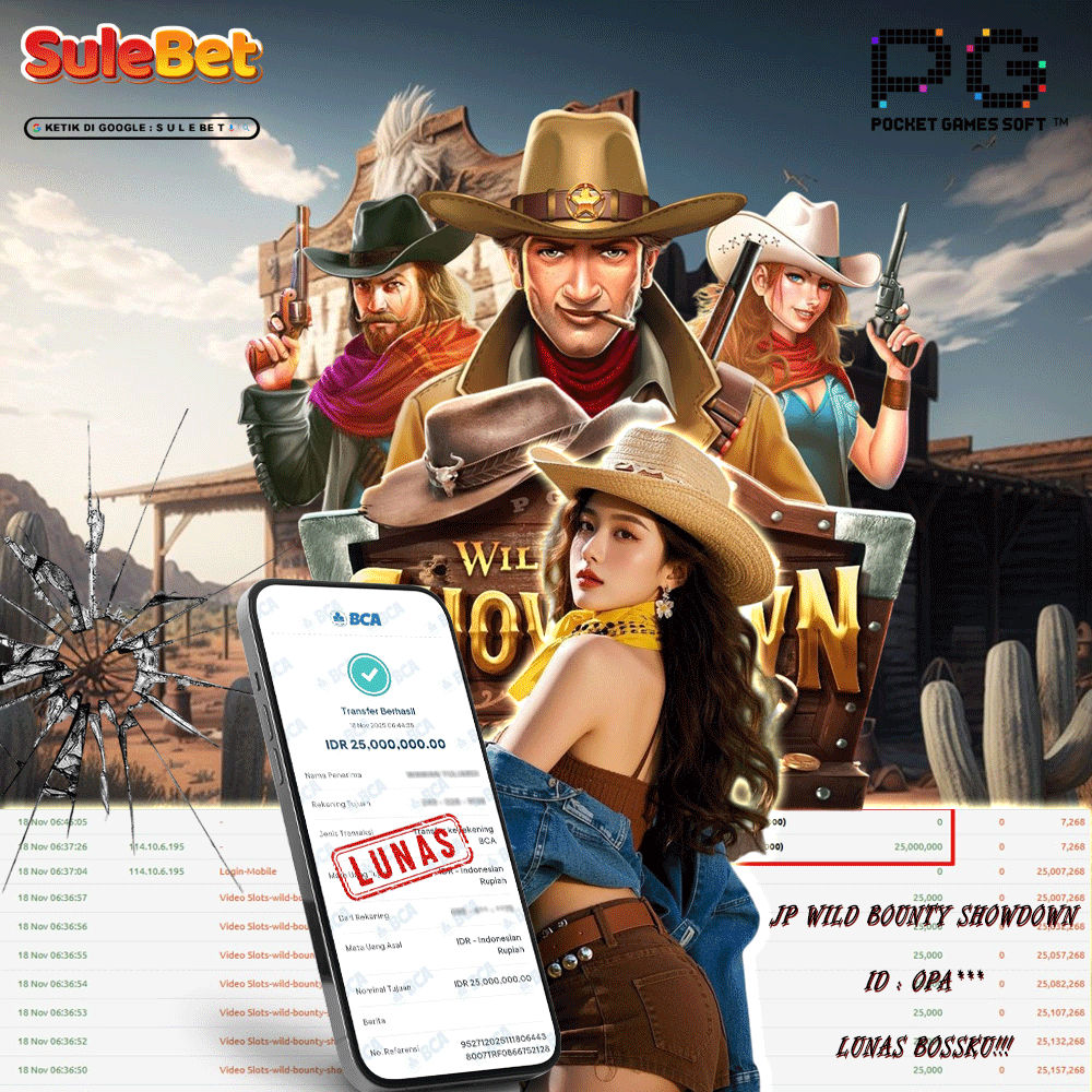 SULEBET – JACKPOT WILD BOUNTY SHOWDOWN Rp.25.000.000.,- LUNAS !!!